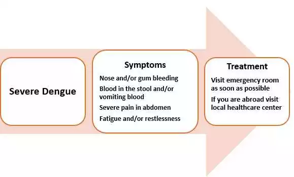 image of severe dengue symptoms and treatment